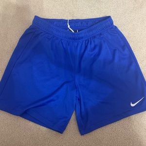NIKE blue dri fit shorts